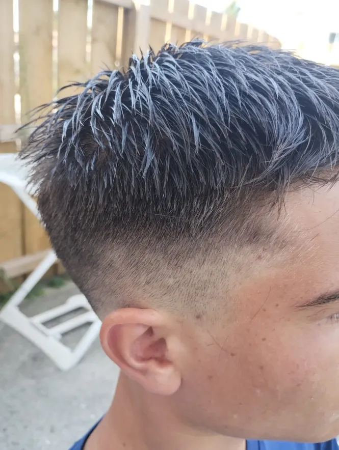 Coupe homme dégradé